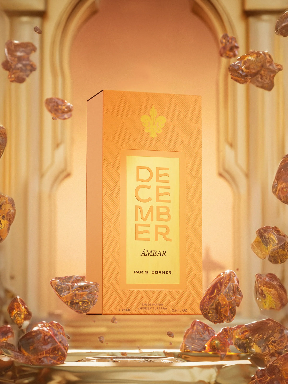 Paris Corner December Amber For Women EDP 85ml